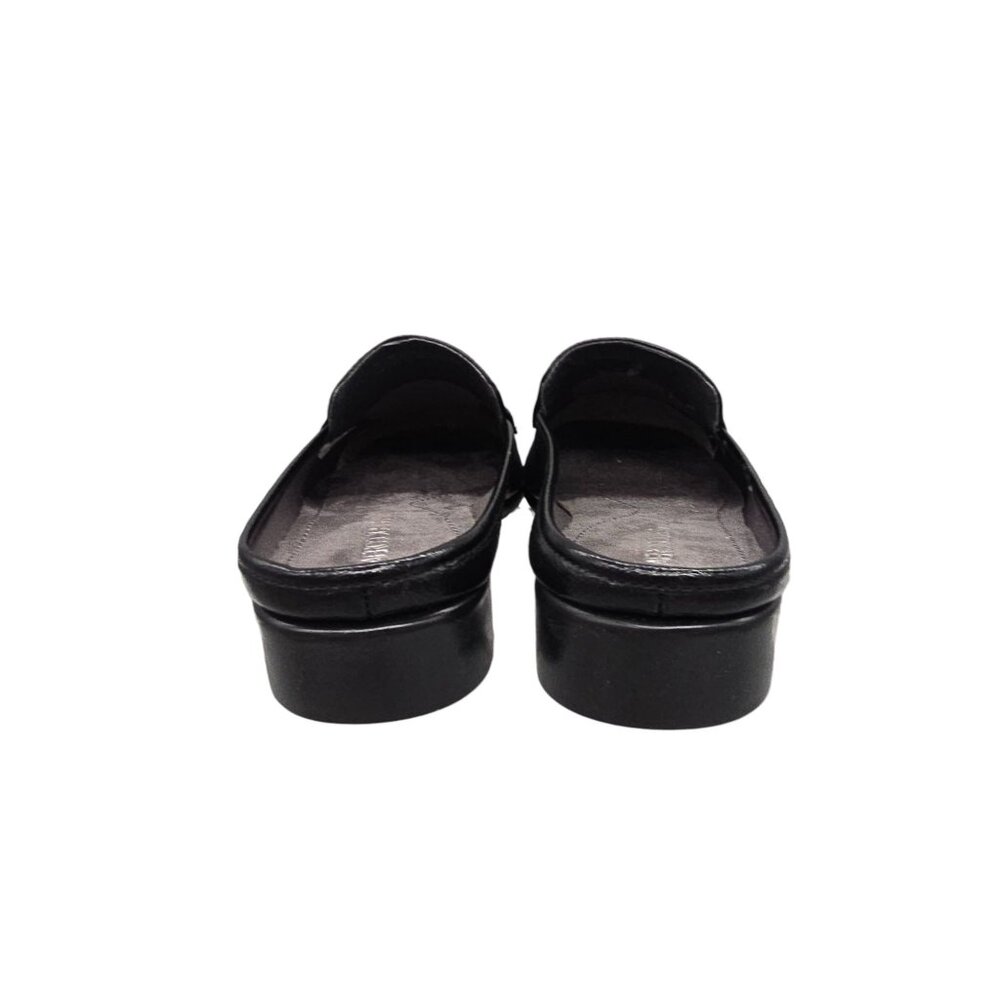 Aerosoles Duble Down Women's Mules Black slip on Patent Size 9.5M - Picture 8 of 14
